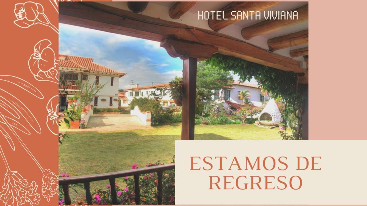 Hotel Santa Viviana Villa De Leyva Exterior foto