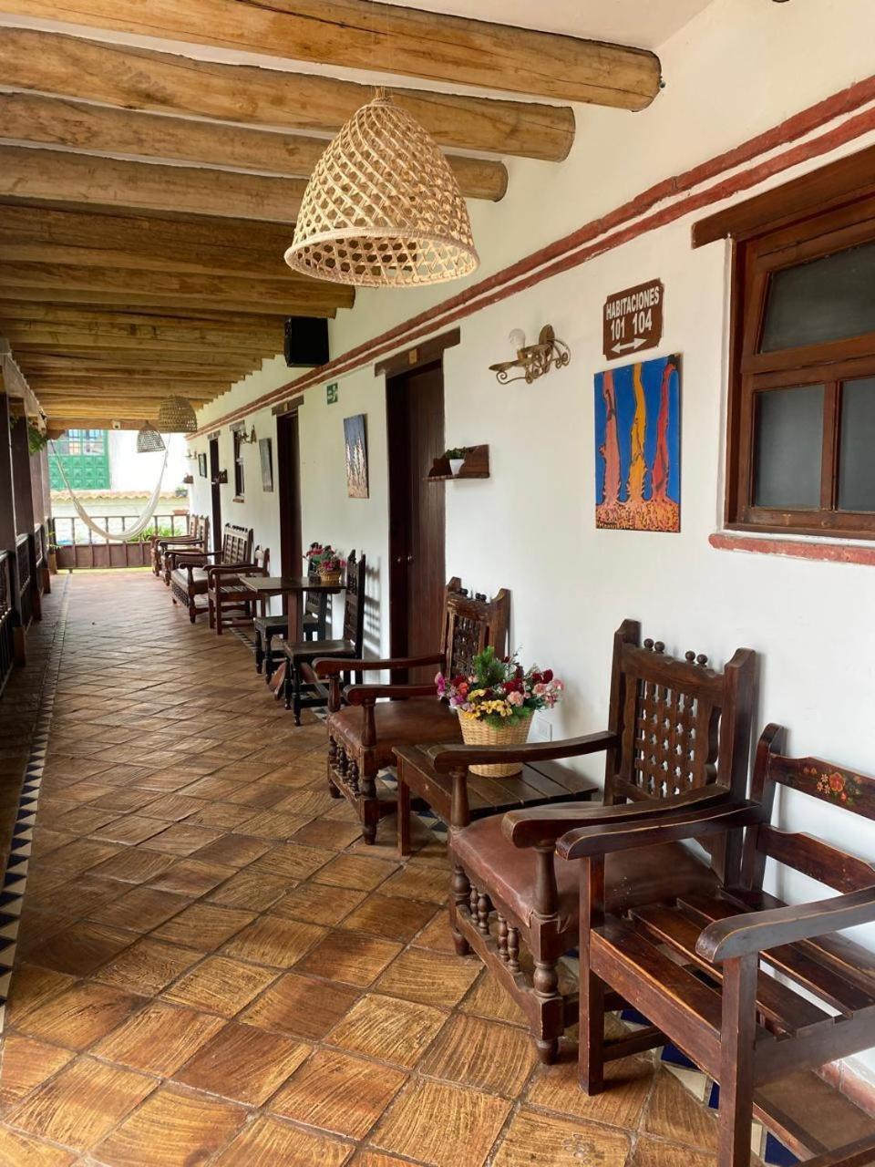 Hotel Santa Viviana Villa De Leyva Exterior foto